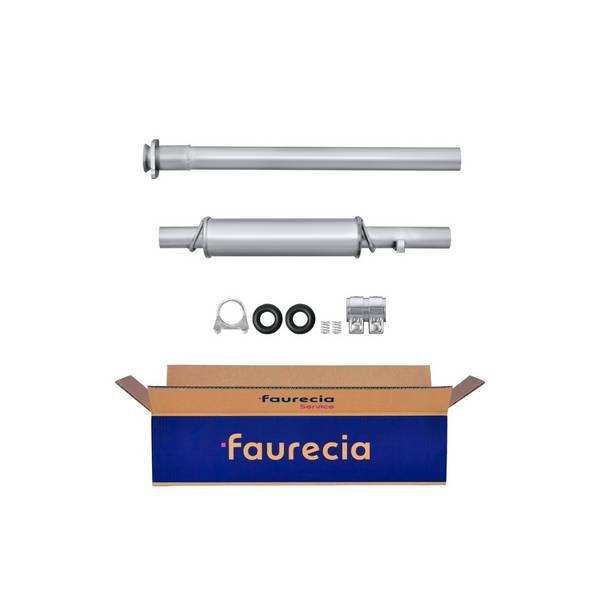 Mittelschalldämpfer FAURECIA IAM-Expertise für u.a. SEAT MALAGA