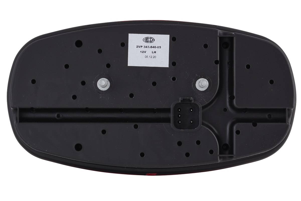 HELLA 2VP 343 640-051 Heckleuchte - Cargoluna - 12/24V - Anbau - links-3