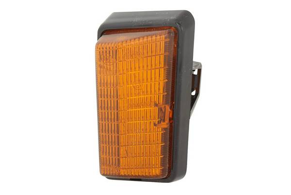 Zusatzblinkleuchte seitlicher Einbau 24 V P21W gelb amber HELLA für MB LK/LN2