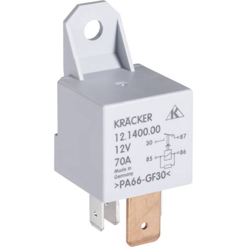 Kräcker 12.1400.00 Kfz-Relais 12 V/DC 70 A 1 Schließer