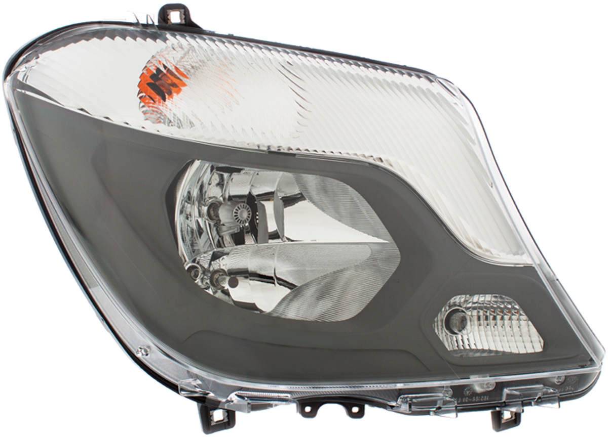 Hauptscheinwerfer rechts 12 V W5W Halogen HELLA für u.a. MERCEDES-BENZ SPRINTER-0