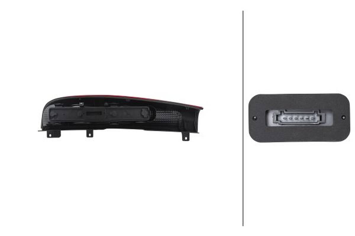 Rückleuchte rechts 12 V PY21W HELLA für u.a. MERCEDES-BENZ VITO-3