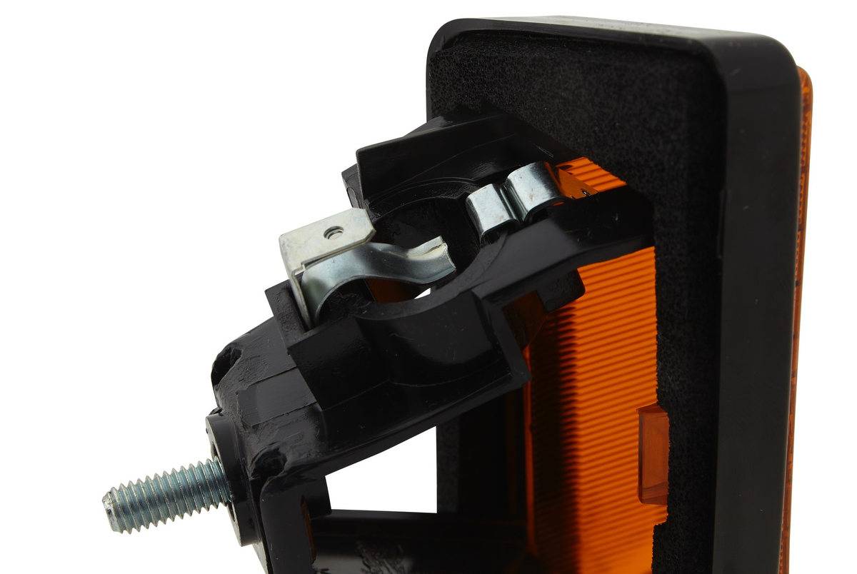 Zusatzblinkleuchte seitlich 24 V P21W Glühlampe gelb (amber) HELLA für MERCEDES-4