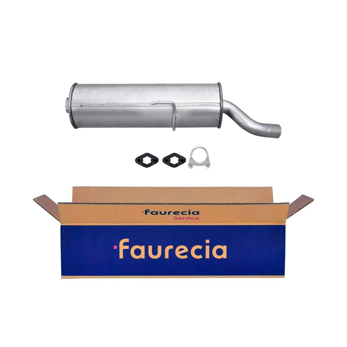 Endschalldämpfer FAURECIA IAM-Expertise passend für u.a. PEUGEOT 205-0