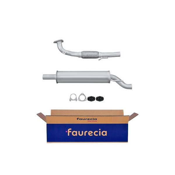 Vorschalldämpfer FAURECIA IAM-Expertise passend für u.a. SKODA FABIA