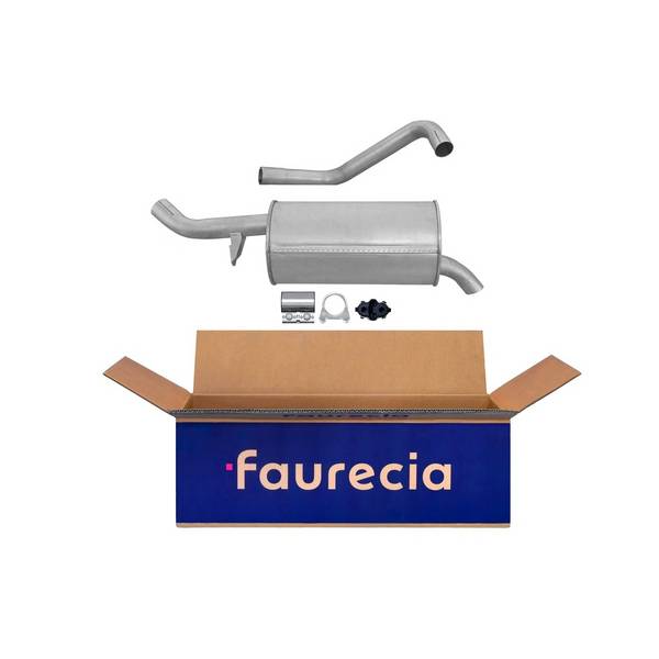 Endschalldämpfer FAURECIA IAM-Expertise für u.a. RENAULT KANGOO