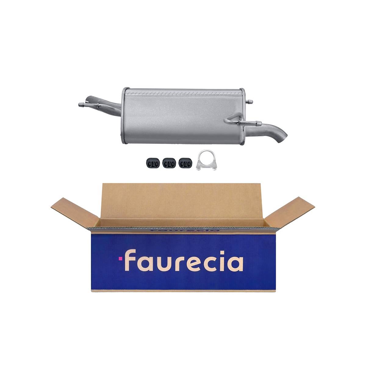 Endschalldämpfer FAURECIA Aftermarket-Expertise passend für OPEL CORSA-0