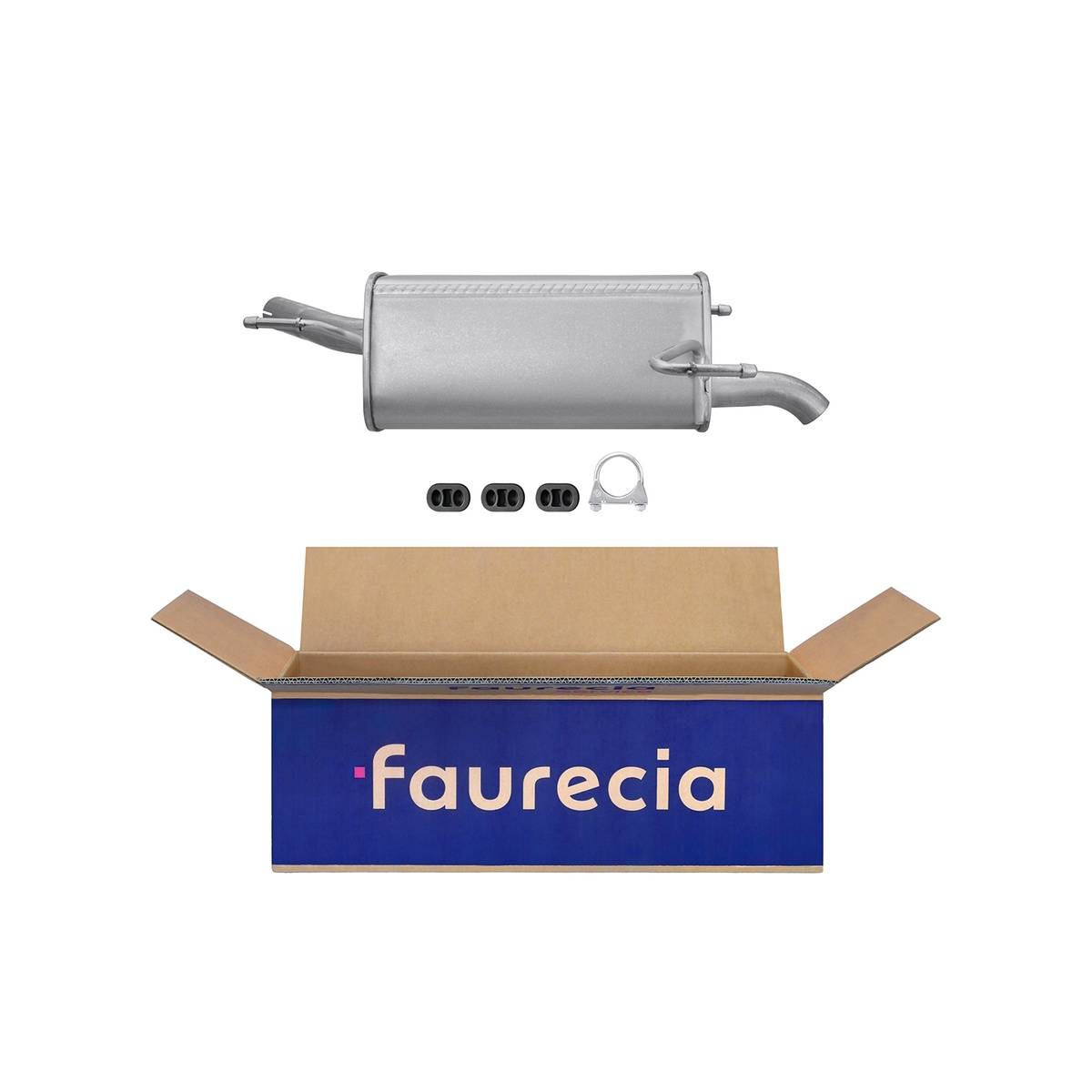Endschalldämpfer FAURECIA Aftermarket-Expertise passend für OPEL CORSA-1