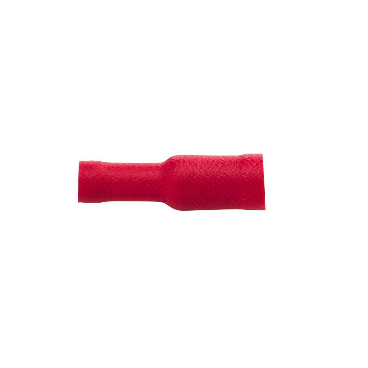 HELLA 8KW 045 145-812 Leitungsverbinder - rot - von: 0.5mm² - bis: 1.0mm² - Rundsteckhülse - Ø: 4mm-1
