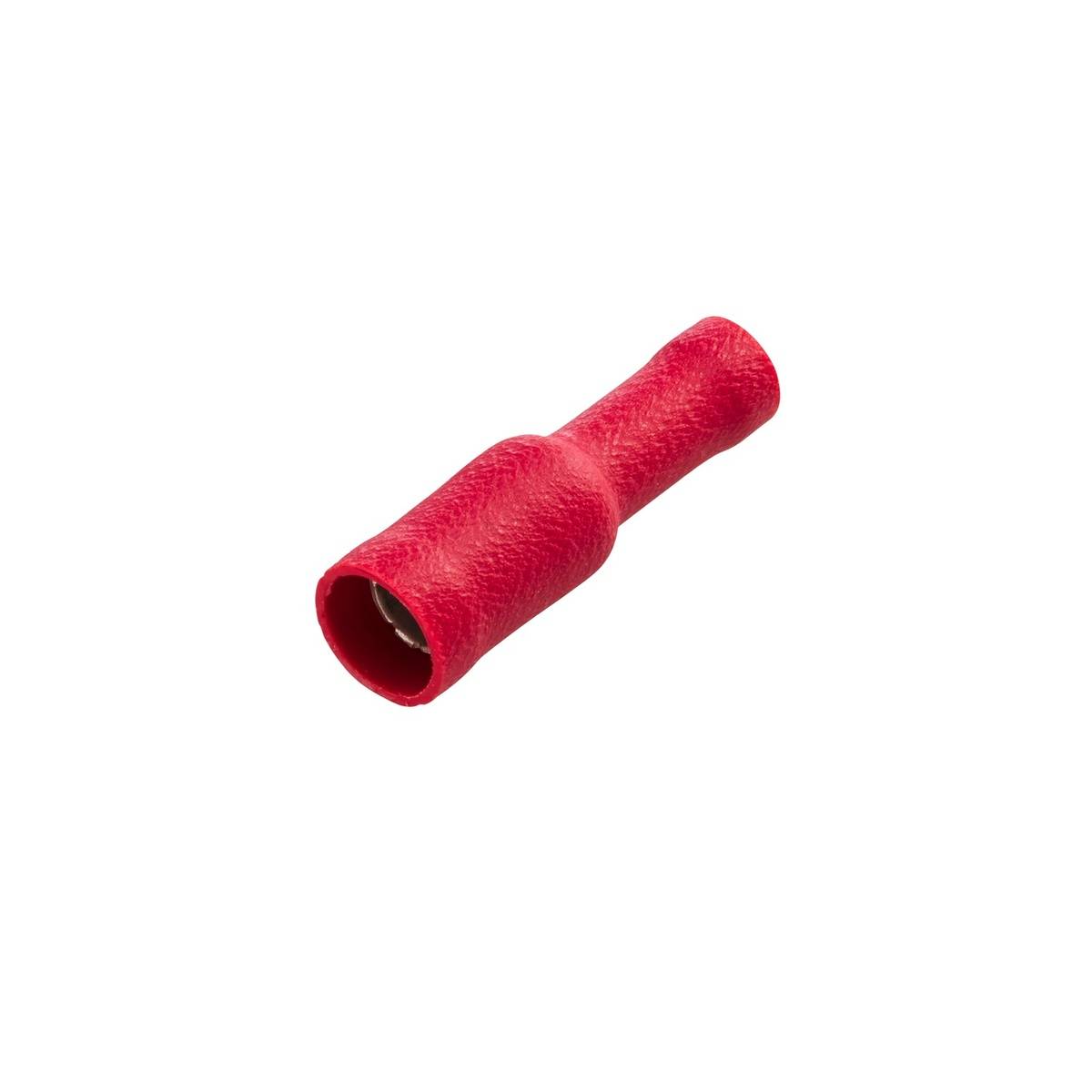 HELLA 8KW 045 145-812 Leitungsverbinder - rot - von: 0.5mm² - bis: 1.0mm² - Rundsteckhülse - Ø: 4mm-2