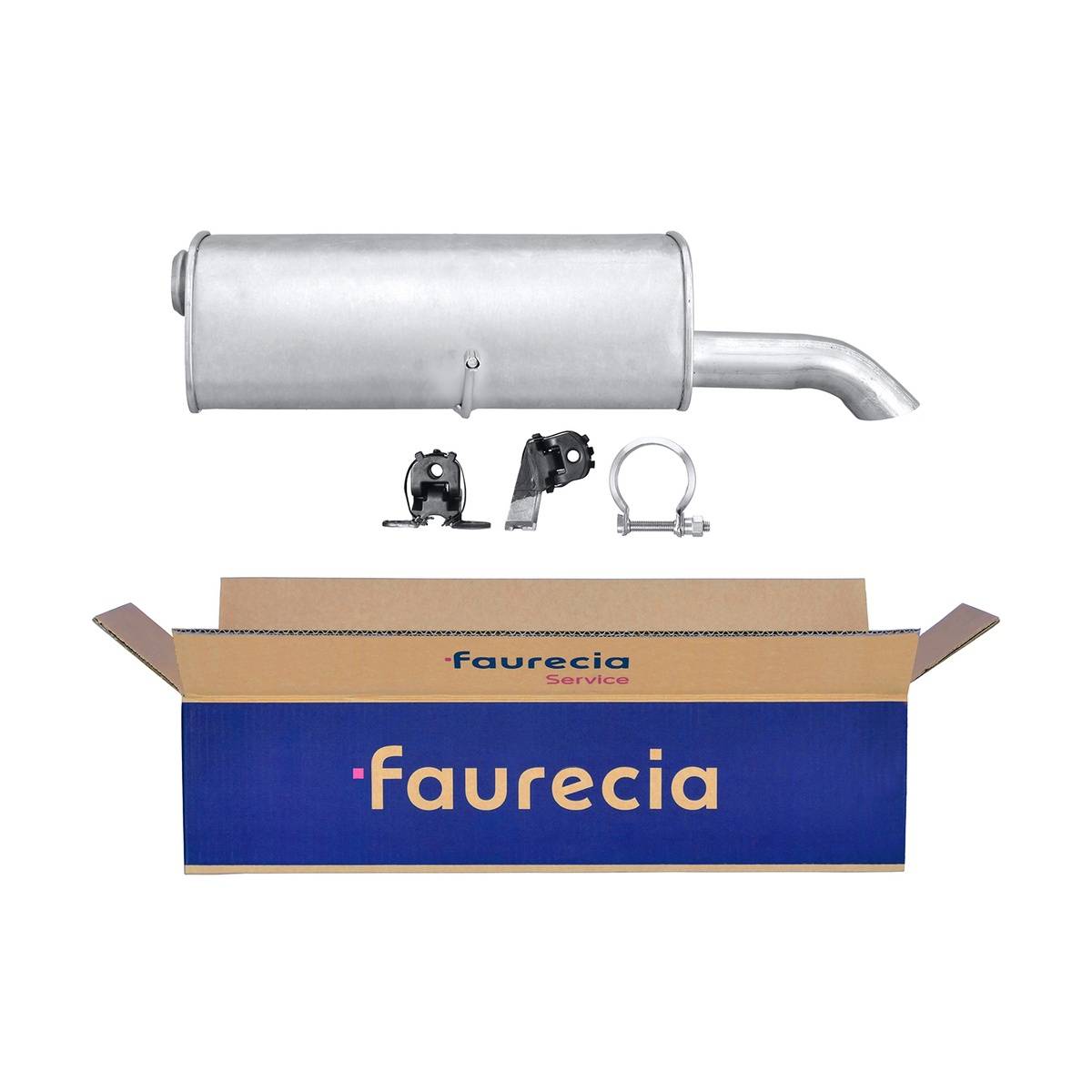 Endschalldämpfer FAURECIA IAM-Expertise passend für u.a. PEUGEOT 307-0