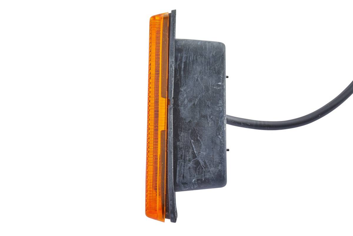 Zusatzblinkleuchte seitlicher Einbau 24 V P21W gelb amber HELLA für u.a. MB NG-2