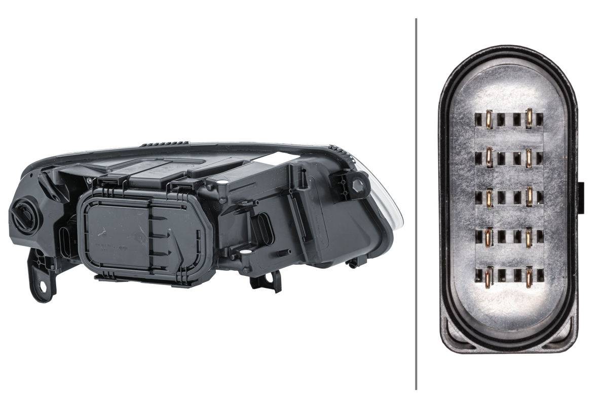 Hauptscheinwerfer links 12 V H15 Halogen HELLA für u.a. AUDI A6-1