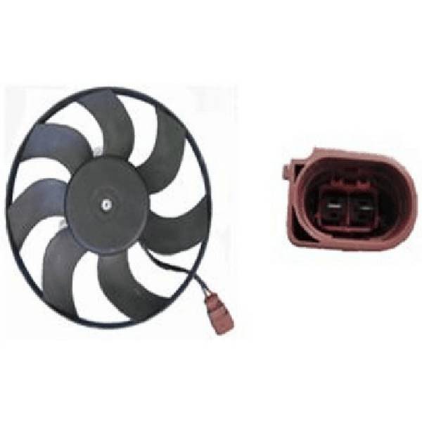 Lüfter Motorkühlung 12 V 180 W Ø 295 mm elektrisch MAHLE für u.a. VW PASSAT