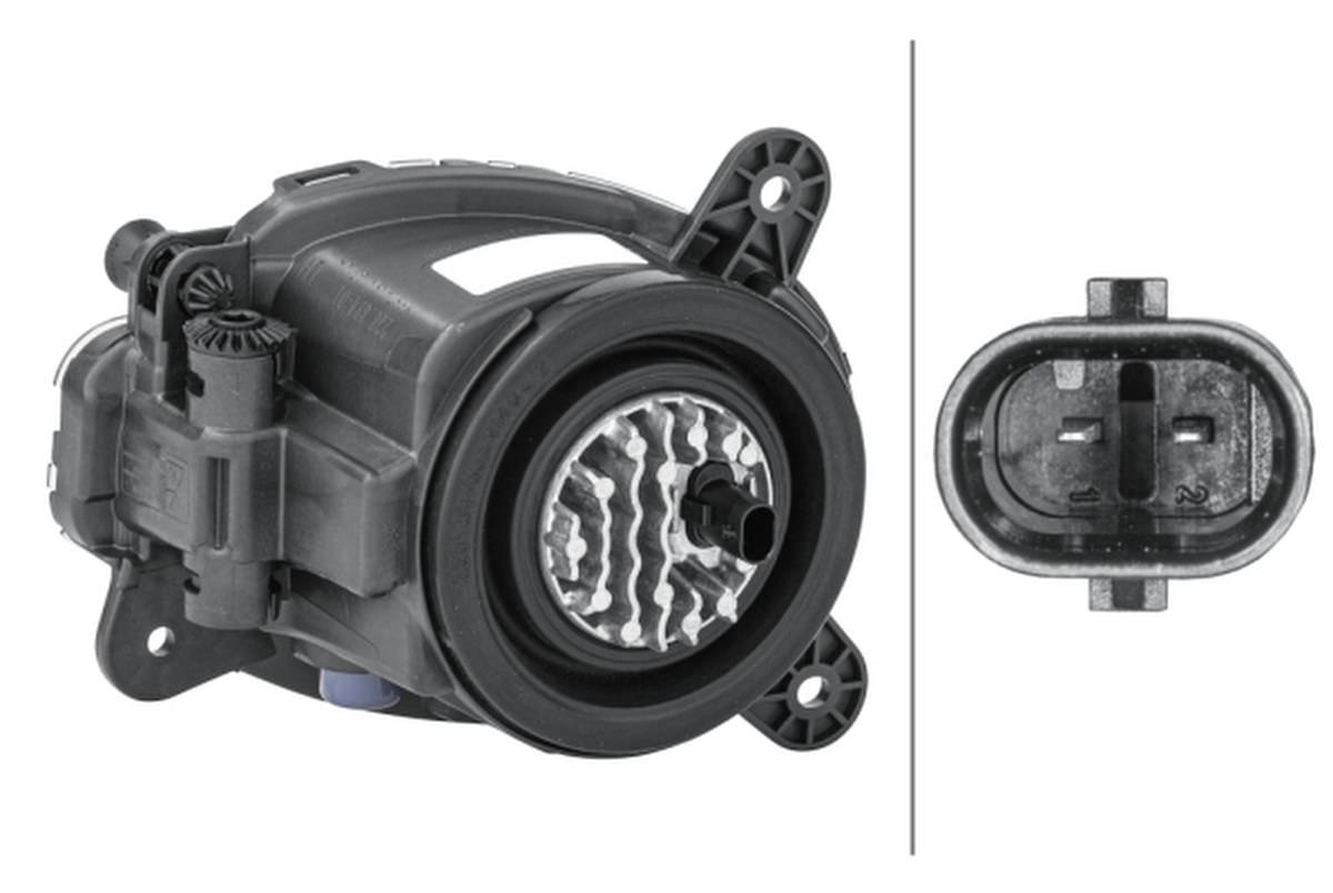 Nebelscheinwerfer links 12 V LED HELLA passend für SEAT TARRACO-4