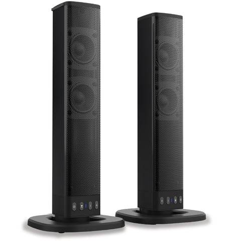 XORO HSB 55 2in1-Bluetooth-Soundbar oder Stereo-Lautsprecher TWS Technologie Bluetooth 5.0 Akku 4000mAh kompaktes Design-0