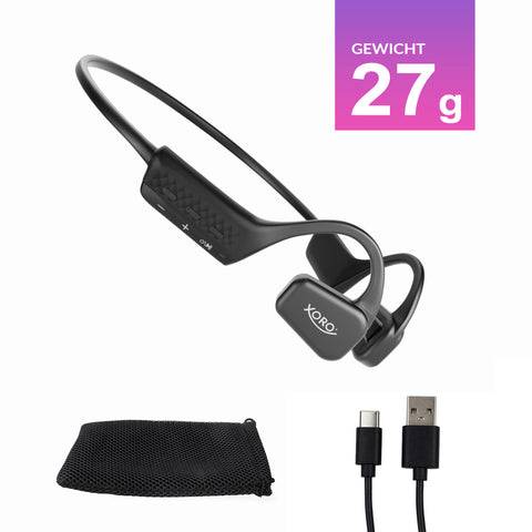 XORO KHB 35 On-Ear-Kopfhörer mit Akku 110 mAh kabellos integriertes Mikrofon Bluetooth 5.2 Staub- & Spritzwasserschutz-1