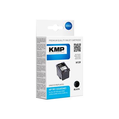 KMP H139 - 4 ml - Schwarz - kompatibel - Tintenpatrone - für HP Officejet 4500 -