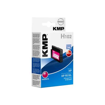 KMP H102 - 30 ml - Magenta - kompatibel - Tintenpatrone - für HP Officejet Pro 2