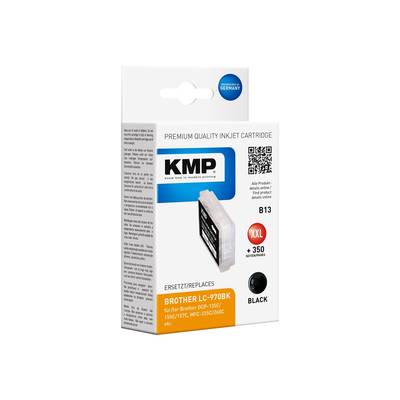 KMP B13 - 20 ml - Schwarz - kompatibel - Tintenpatrone (Alternative zu: Brother