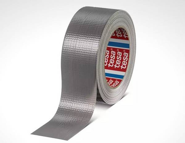 tesa 4615, Duct Tape, Gewebeband, 50mm x 50m silber
