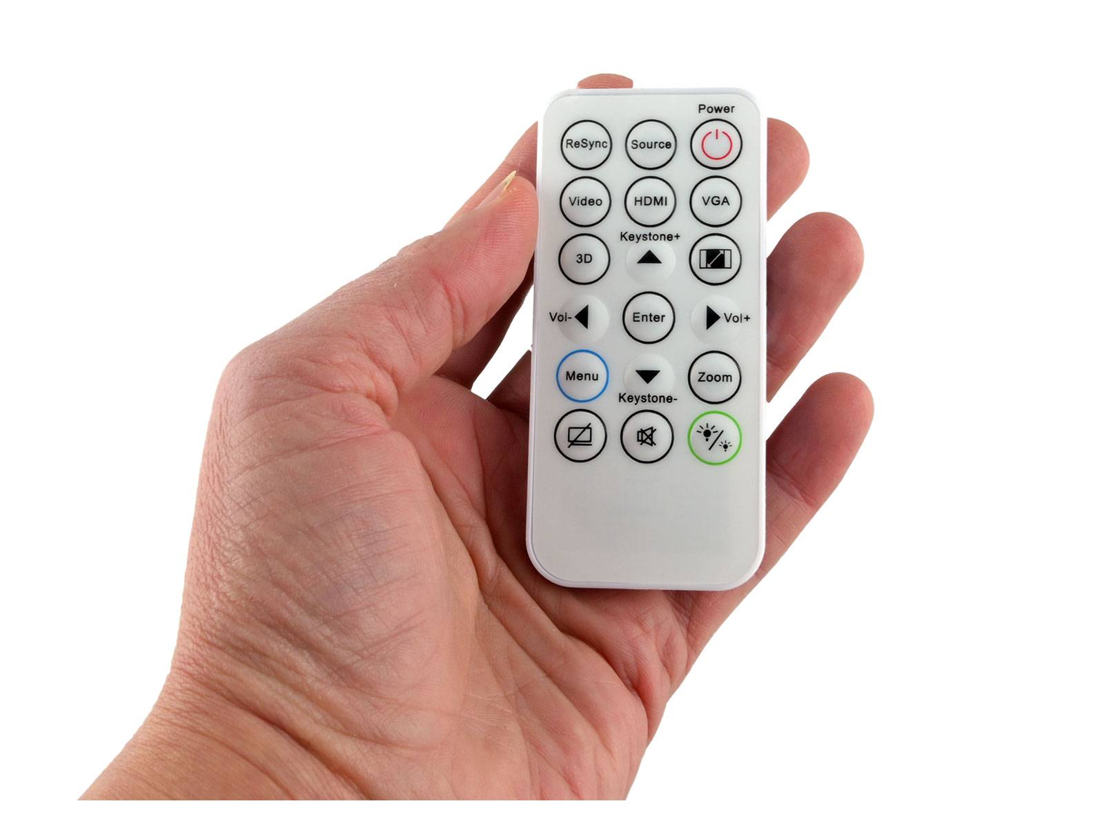 azurano Fernbedienung kompatibel zu OPTOMA SP.8VH02GC01 IR29033, für DAESSGN DS344 DS346 DW346 DX345 DX346 H112e-1