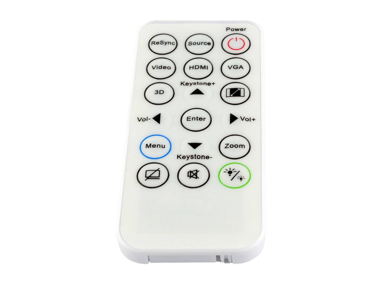 azurano Fernbedienung kompatibel zu OPTOMA SP.8VH02GC01 IR29033, für DAESSGN DS344 DS346 DW346 DX345 DX346 H112e-2