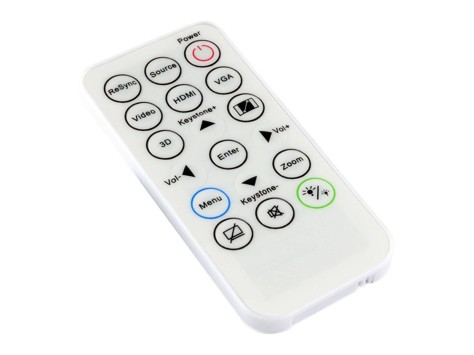 azurano Fernbedienung kompatibel zu OPTOMA SP.8VH02GC01 IR29033, für DAESSGN DS344 DS346 DW346 DX345 DX346 H112e-4
