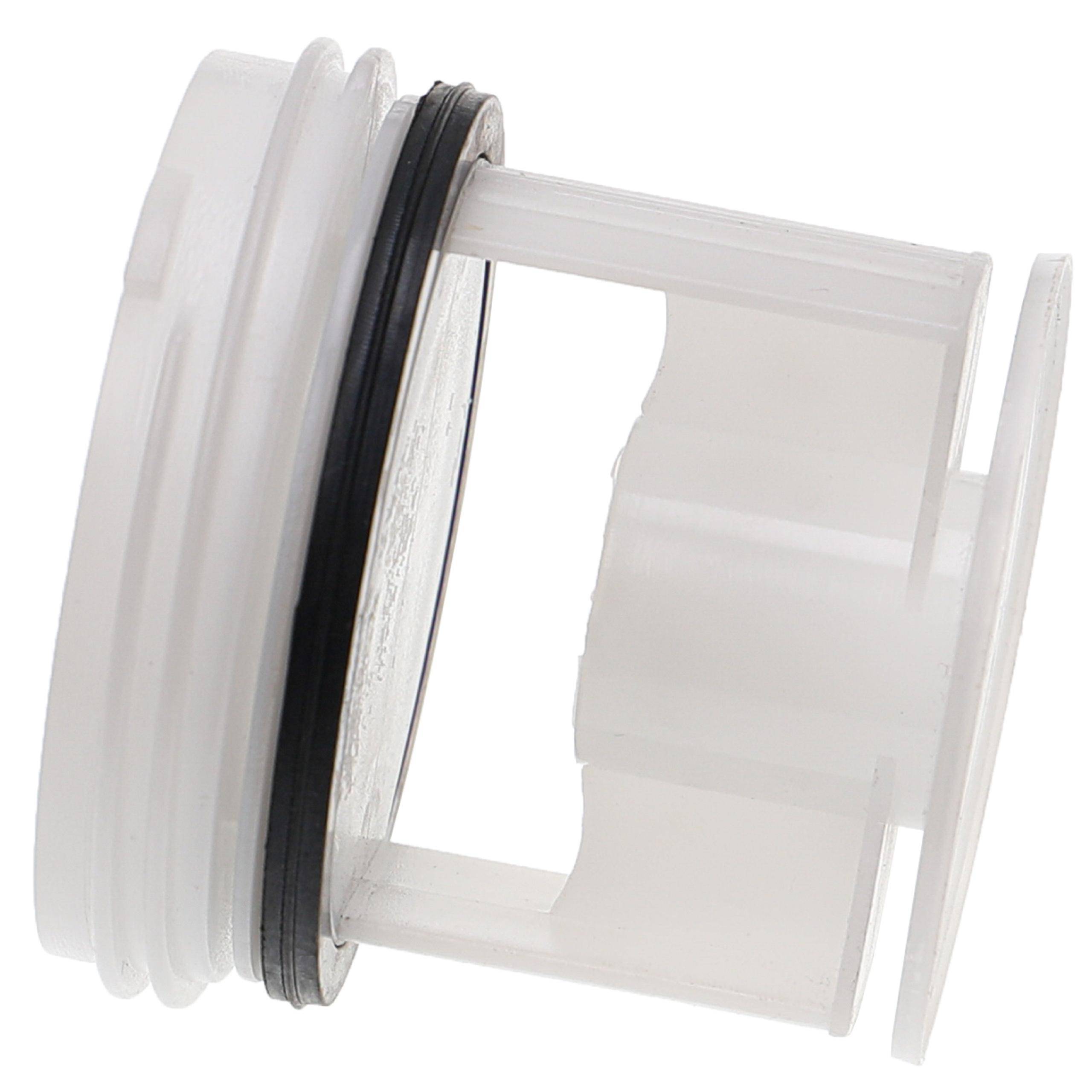 vhbw Flusensieb kompatibel mit Constructa CWF10E160W | CWF10E060, CWF10E20, CWF10E168W Waschmaschine, Trockner - 6,2 cm