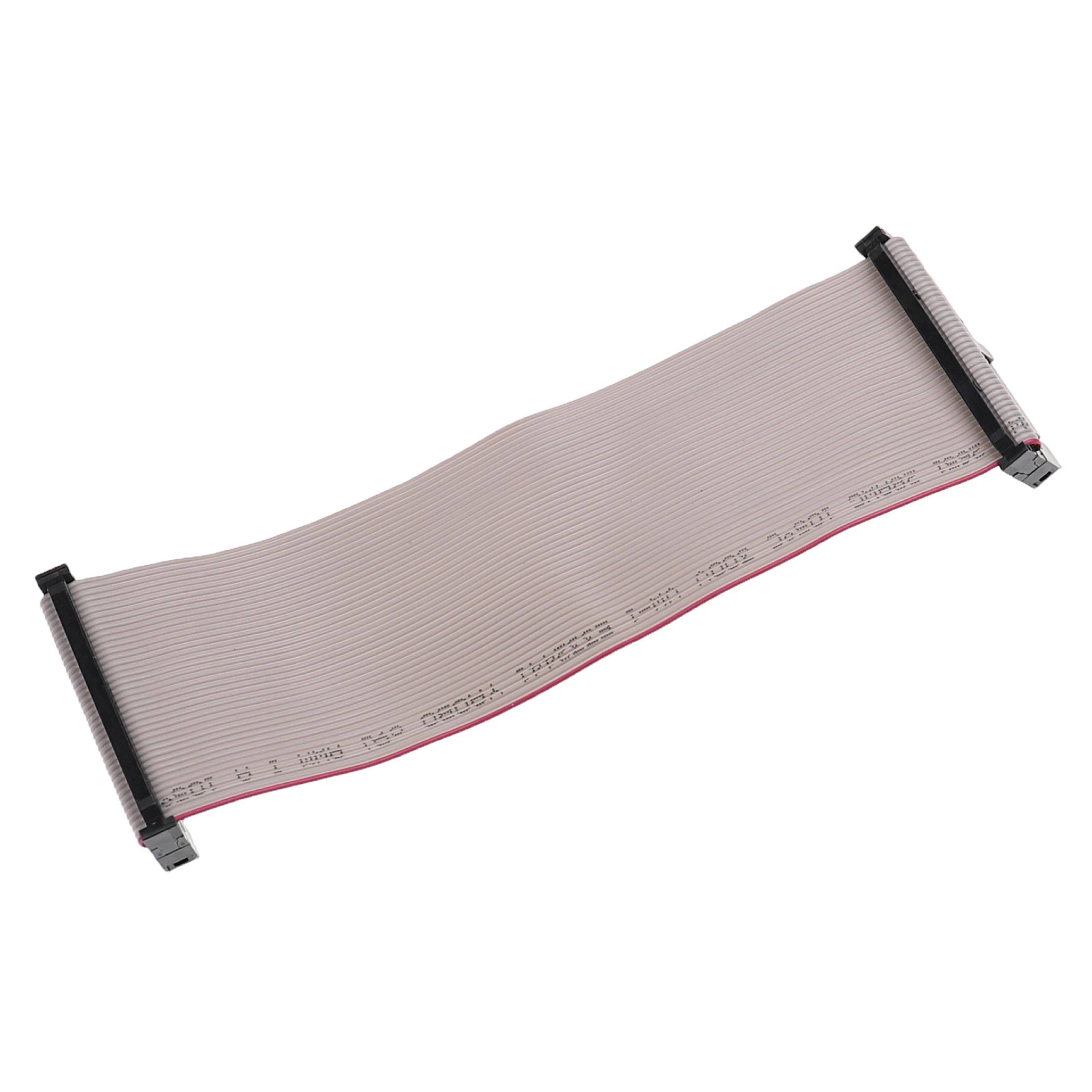 vhbw GPIO Verlängerungskabel Grau, 15 cm kompatibel mit Raspberry Pi | Mini-Computer - Extension Flachbandkabel, 40 Pin-2