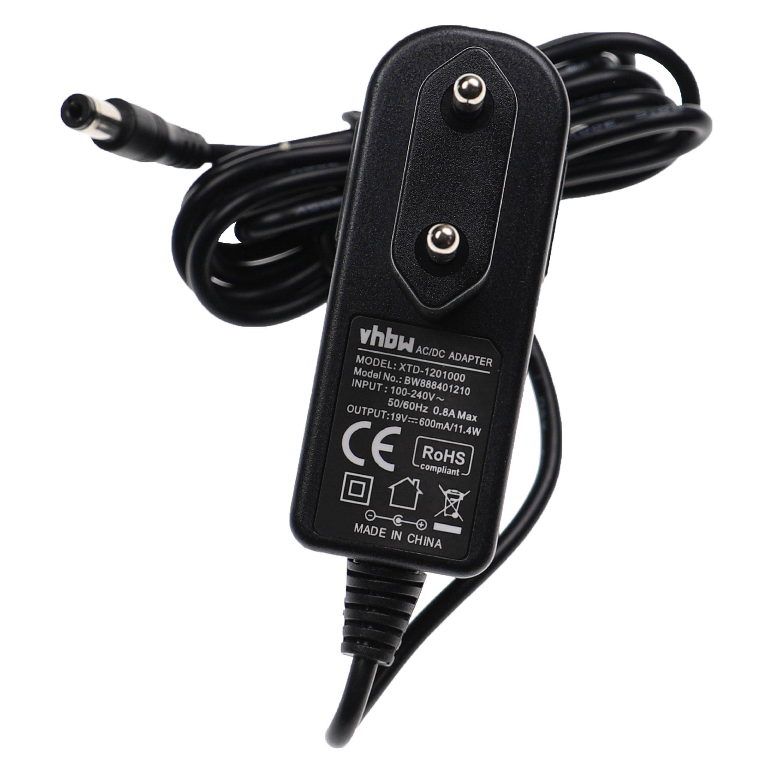 vhbw Netzteil kompatibel mit Anker Eufy RoboVac 11C | 11S, 11s Max, 15C, 30C, 11, 12 Saugroboter - 2 m-1