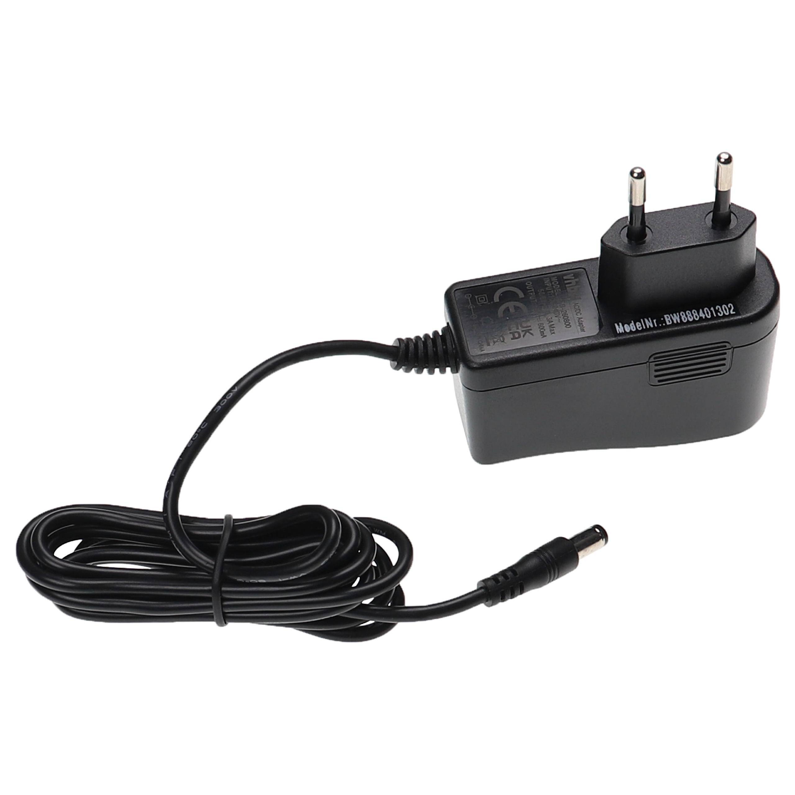 vhbw Netzteil kompatibel mit Dirt Devil Fusion M611 Saugroboter | 2 m-0