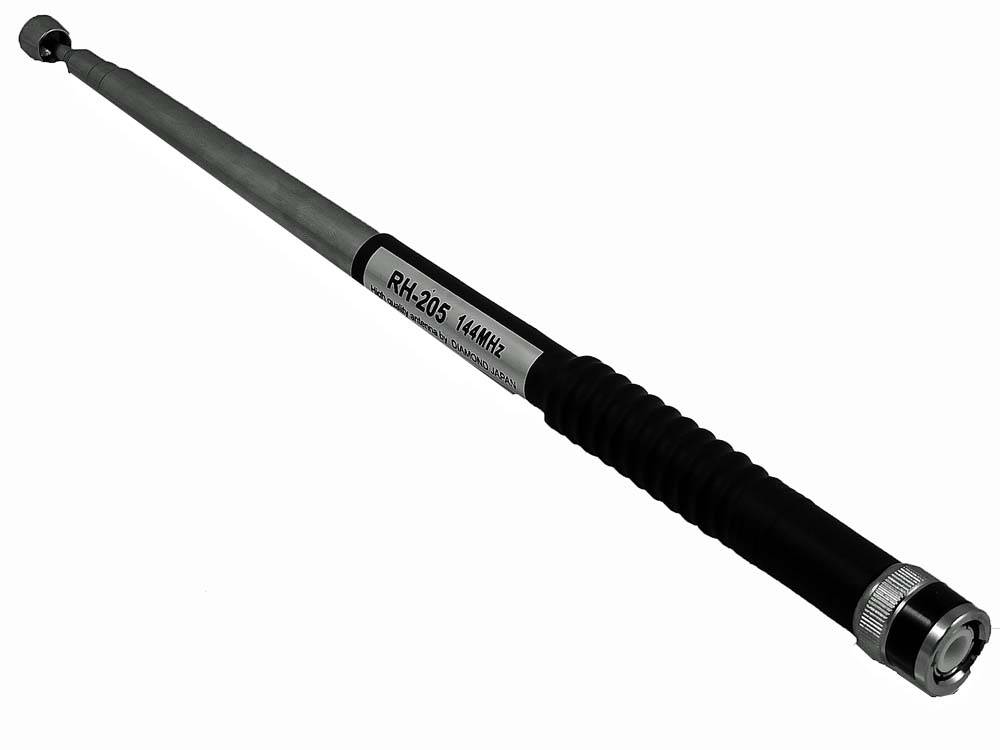 vhbw Antenne kompatibel mit Motorola Funkgerät | Ausziehbar, 23 cm - 138 cm, BNC Stecker Schwarz-0
