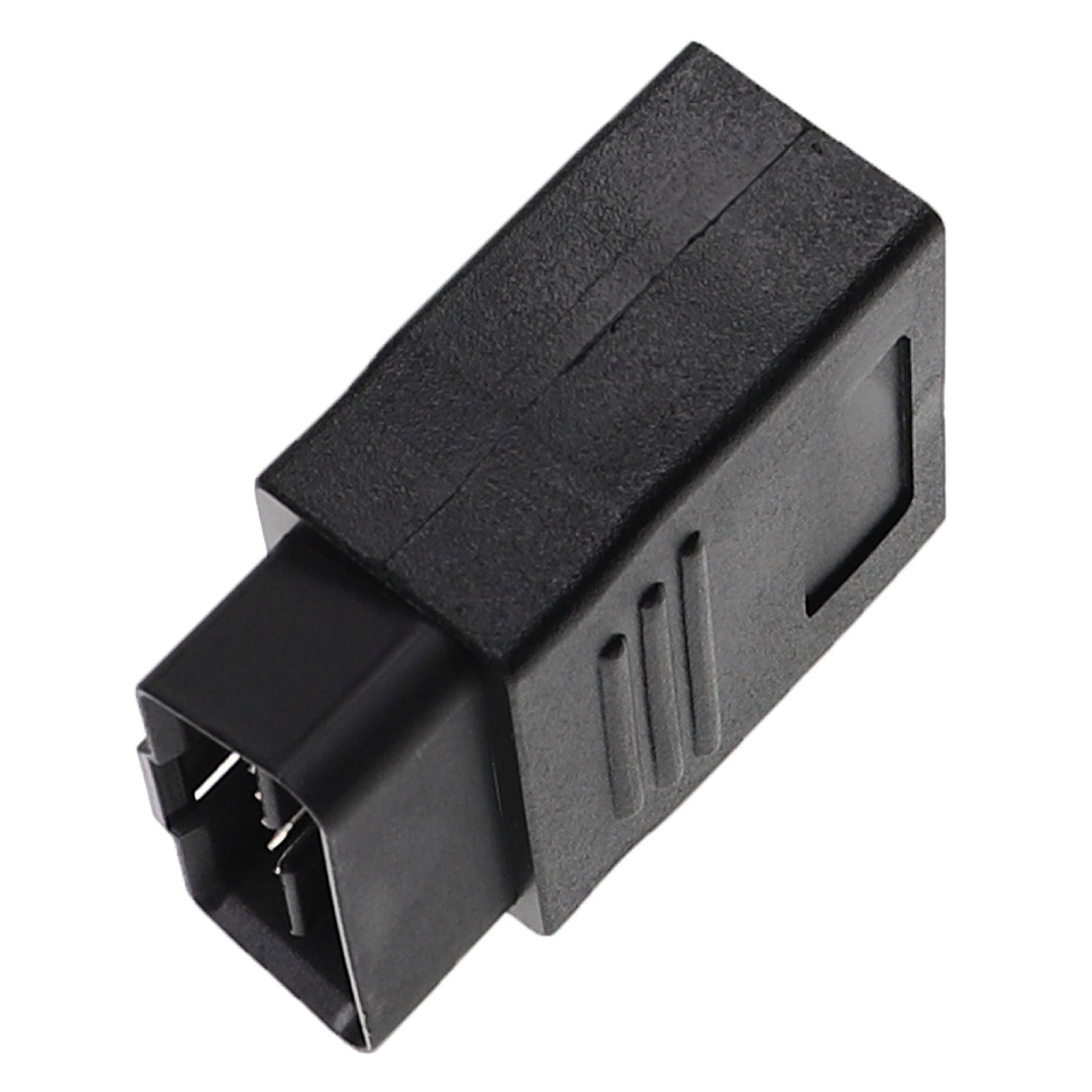 vhbw OBD Adapter 16 Pin Norm Stecker auf 16 Pin Norm Buchse für Auto | PKW, LKW - OBD2 Verbindungsadapter-2