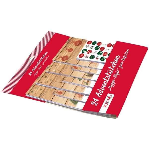 ROTH Adventskalender 24 Adventstütchen "Hygge-Style"-1