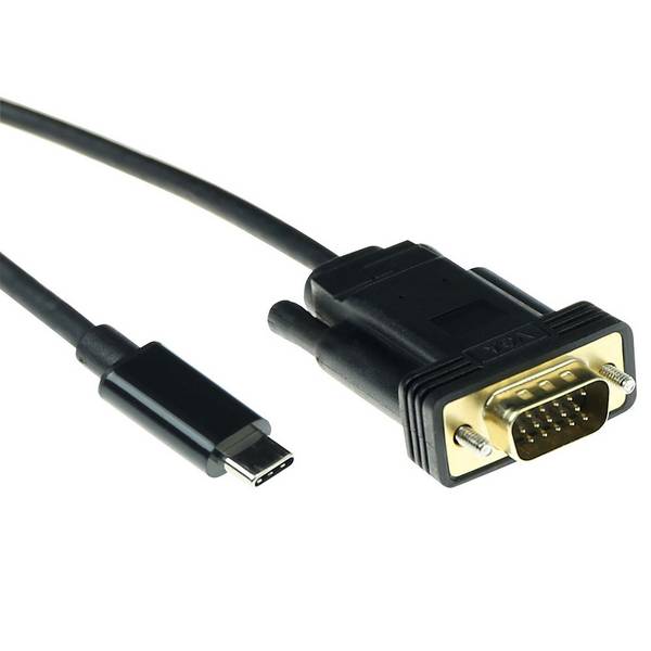 ACT SB0032 USB-C-Konvertierungskabel | Typ C zu VGA | 2 Meter