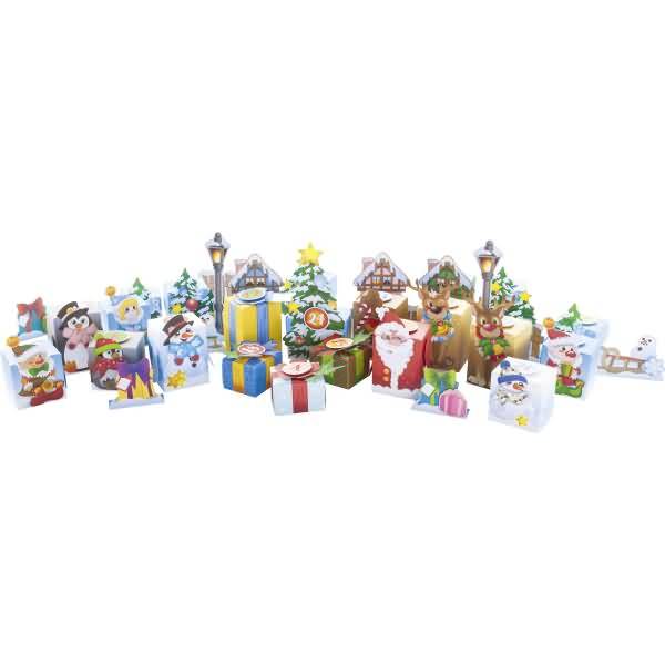 folia Adventskalender "Winterlandschaft", 25-teilig-1