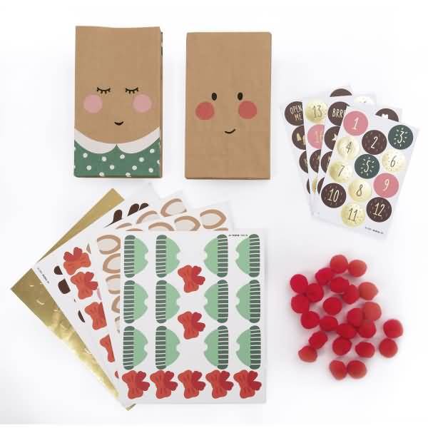 Adventskalender-Set Red Nose Reindeer 216-teilig-1