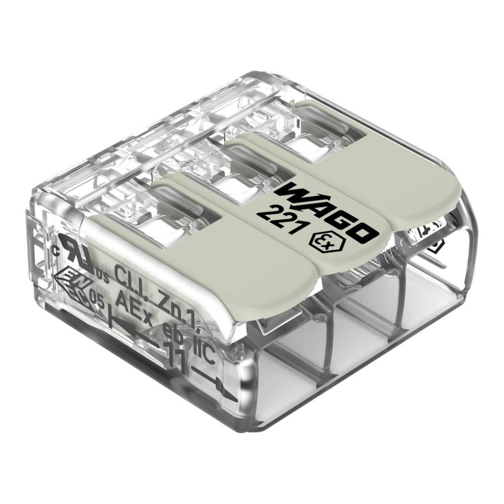 50 Stk. WAGO GmbH & Co. KG COMPACT-Verbindungskle-0