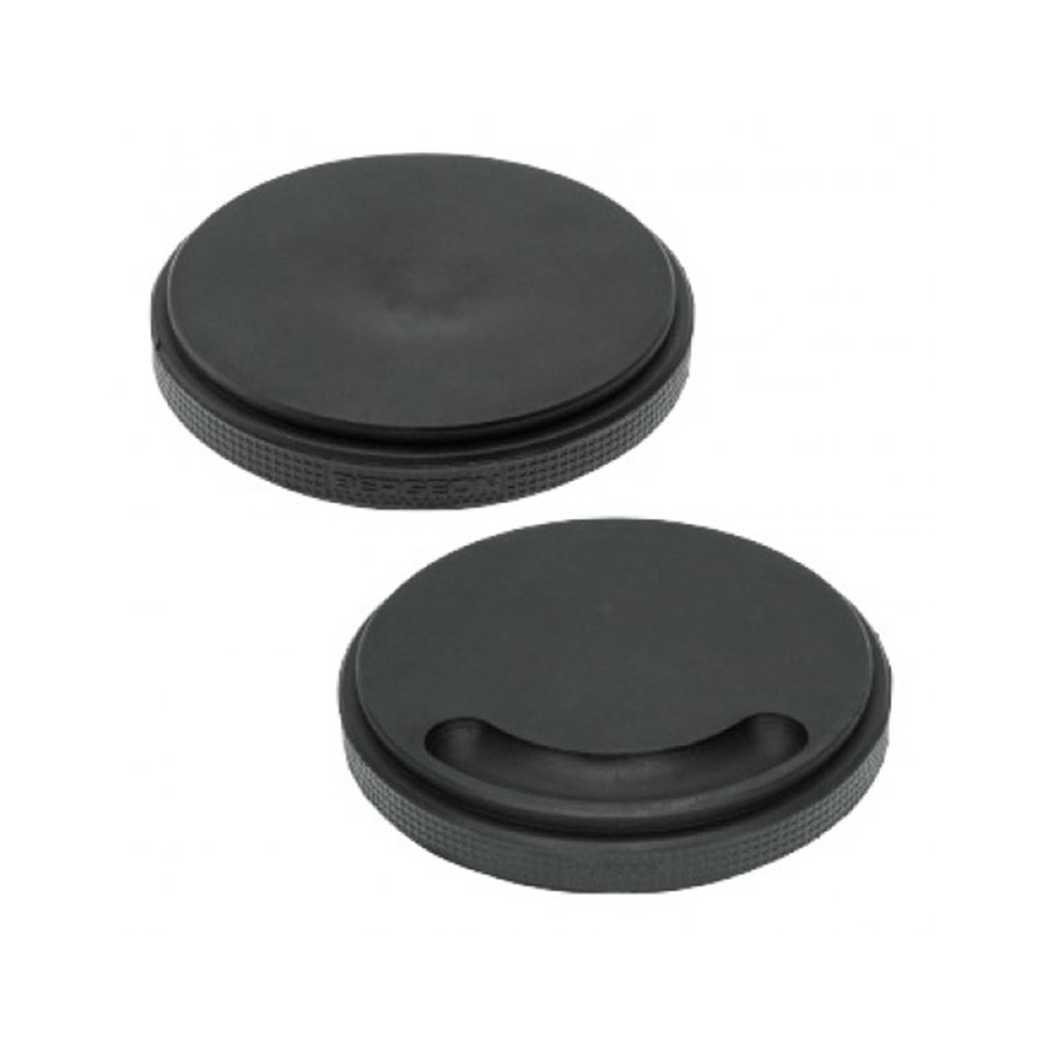 Bergeon Montagekissen 30097-E, Unterlage, Gummi, Schwarz, wendbar, 88 mm-0