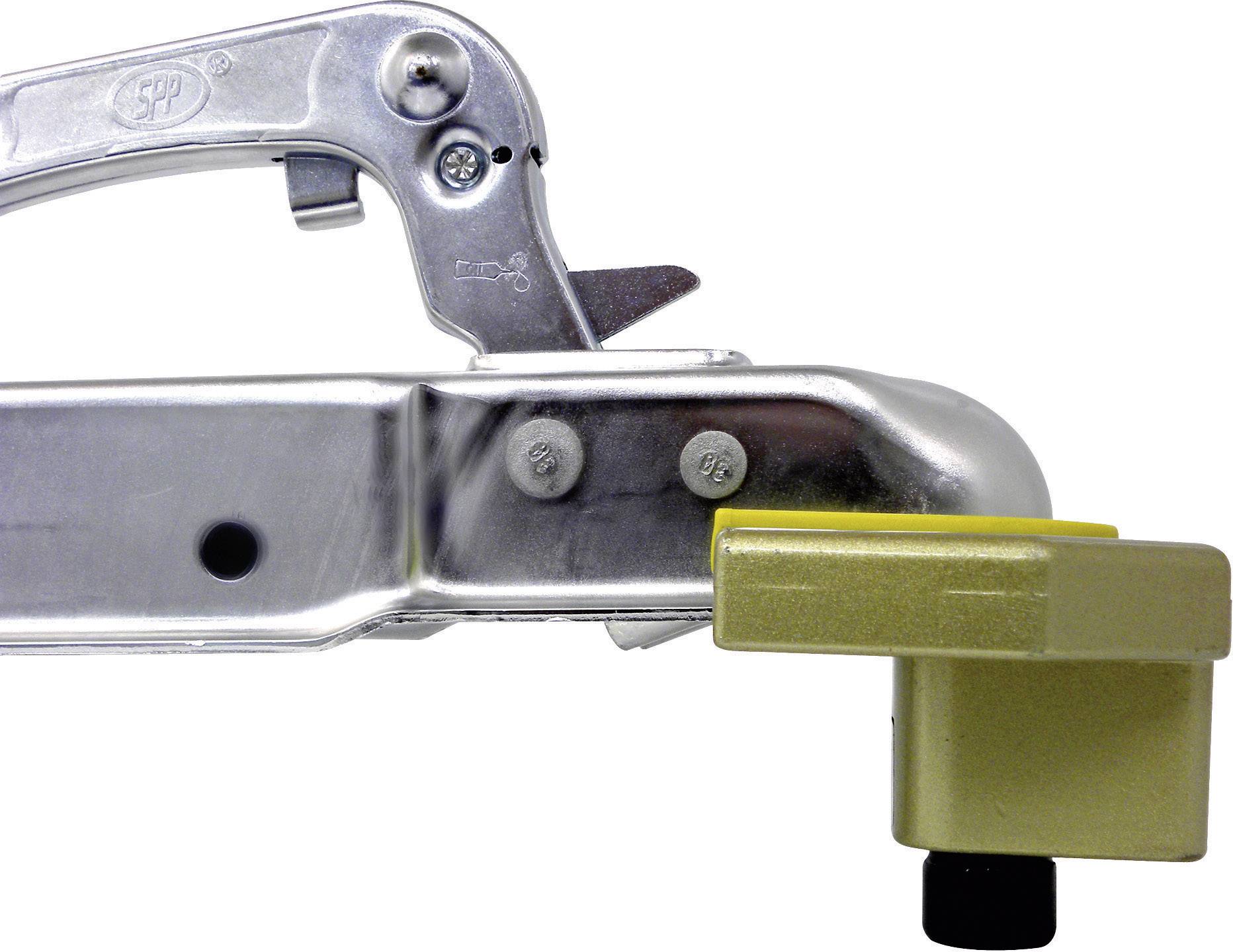 Trailer theft protection tongue lock from