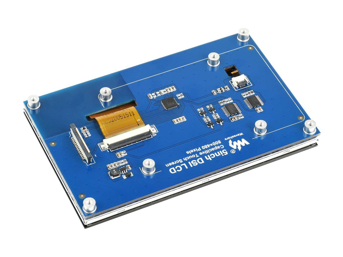 5 Zoll Kapazitives Touch Display für Raspberry Pi, 800×480-3