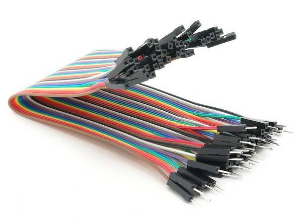 40pin Jumper / Dupont Kabel Male  Female trennbar - Länge: 0,50 m