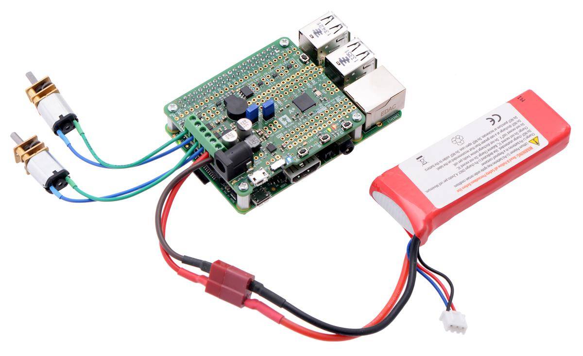 Pololu A-Star 32U4 Robotersteuerung SV mit Raspberry Pi Bridge-3