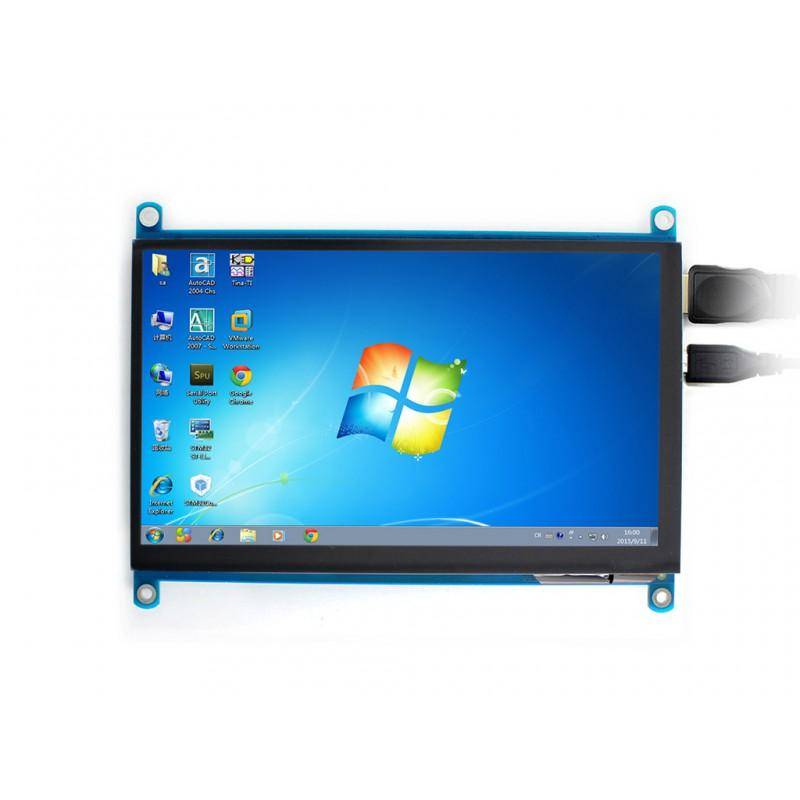Universal 7,0\" IPS Display mit HDMI / VGA Eingang und kapazitivem Touchscreen-4