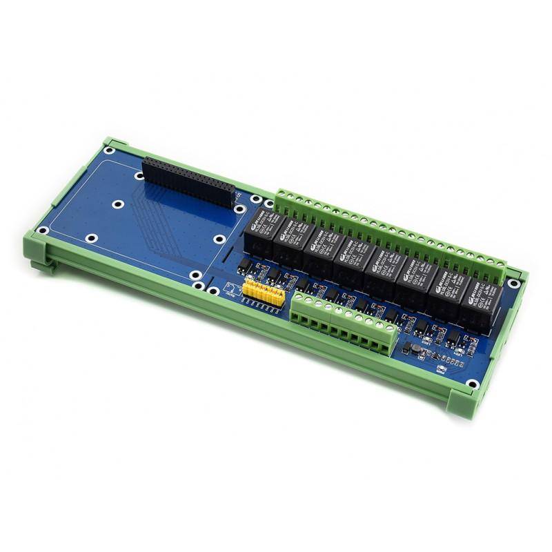 8 Kanal Hutschienen Relaismodul für Raspberry Pi-0