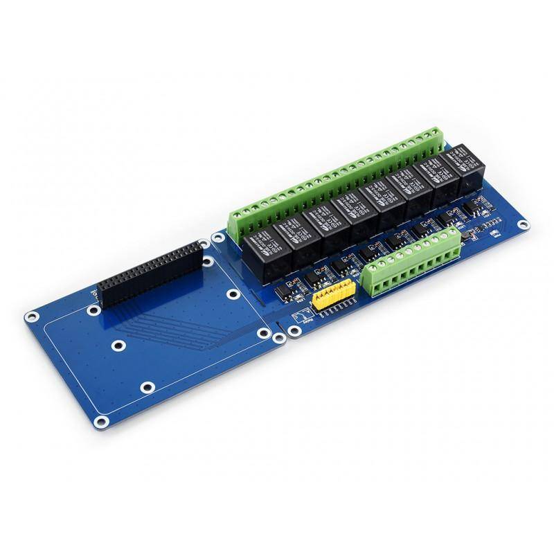 8 Kanal Hutschienen Relaismodul für Raspberry Pi-1