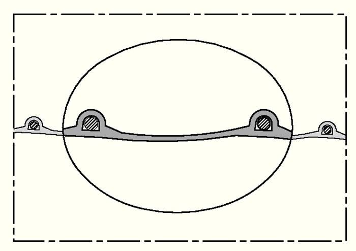 Absaug- u.Gebläseschlauch PROTAPE® PUR 330 FOOD ID 30mm AD 37mm L.10m Rl.-5