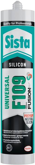 Silikondichtstoff F109 Fusion anthrazit 300 ml Kartusche SISTA-0