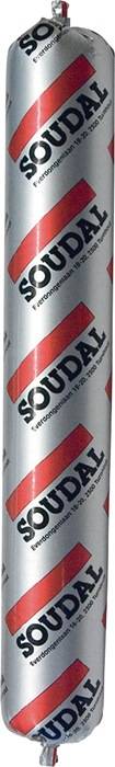 Silikondichtstoff Silirub BauN transp.600ml Schlauchbeutel SOUDAL-0